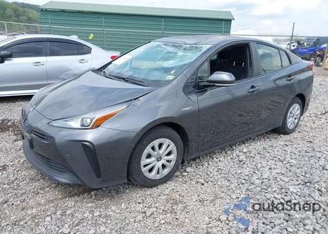 2019 Toyota Prius Le from USA, damaged, VIN JTDKARFU5K3096732